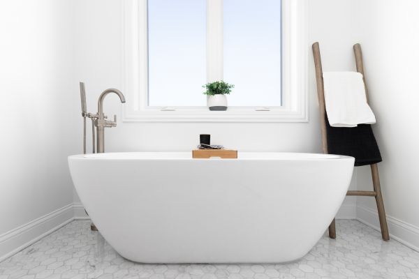 Freestanding Tub Installation in Chesterland